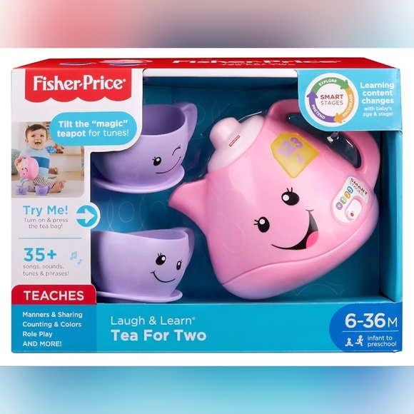 Fisher-Price Other - Fisher-Price Laugh & Learn Tea for Two Tea Set